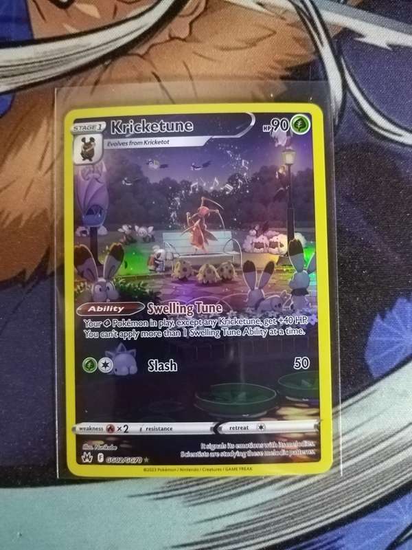 Pokemon Trading Card Game - Kricketune #GG02 - English