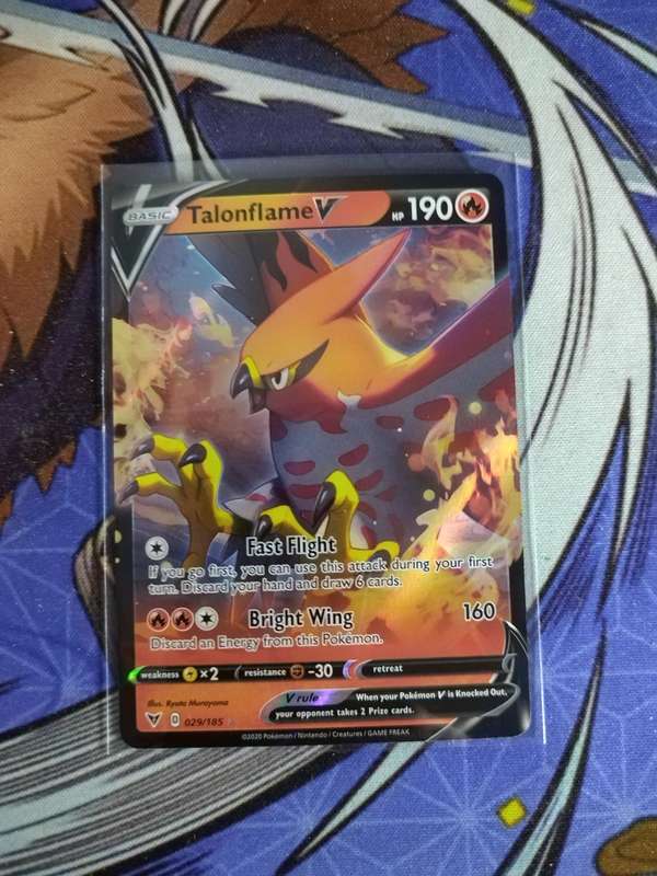 Pokemon Trading Card Game - Talonflame V #29 - English