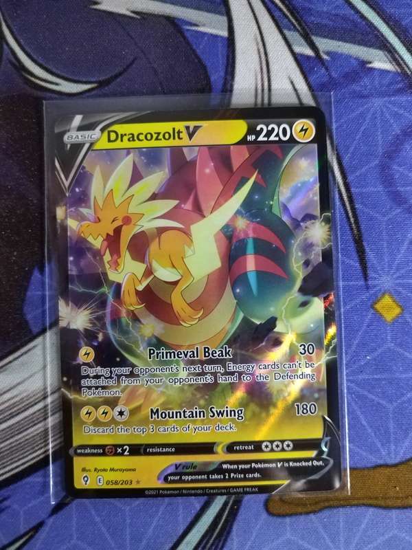 Pokemon Trading Card Game - Dracozolt V #58 - English