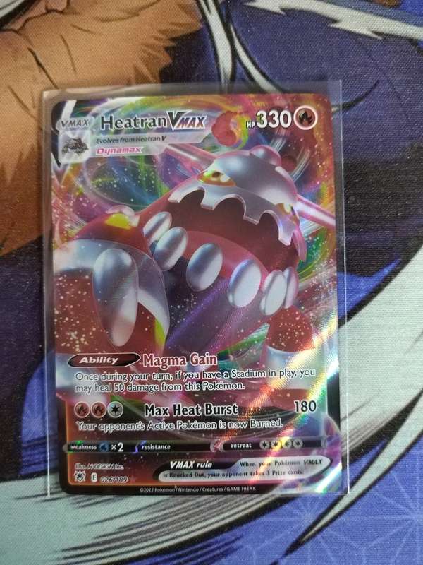 Pokemon Trading Card Game - Heatran VMAX #26 - English