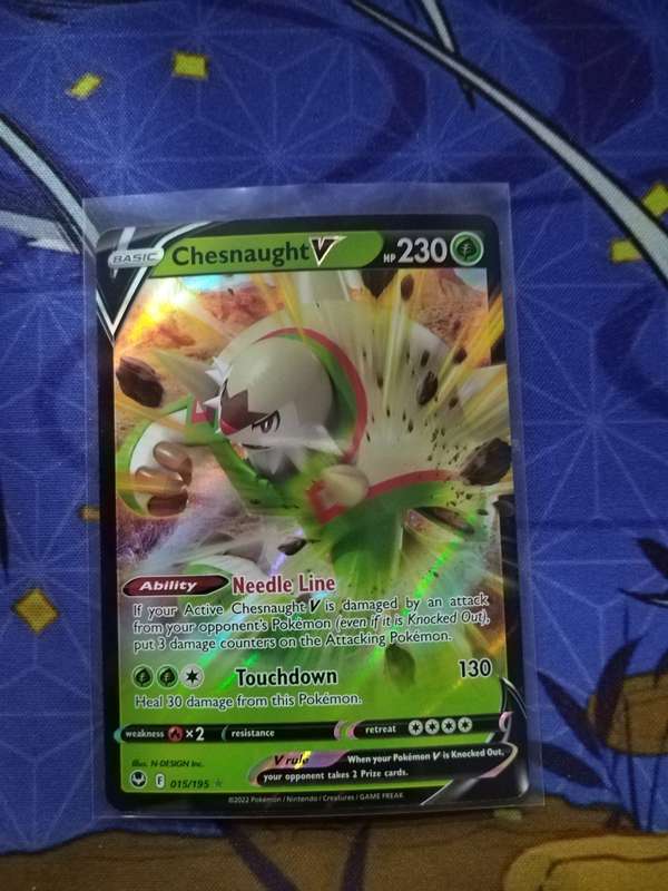 Pokemon Trading Card Game - Chesnaught V #15 - English