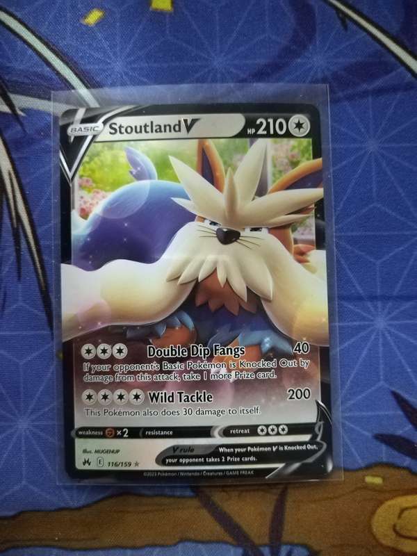Pokemon Trading Card Game - Stoutland V #116 - English