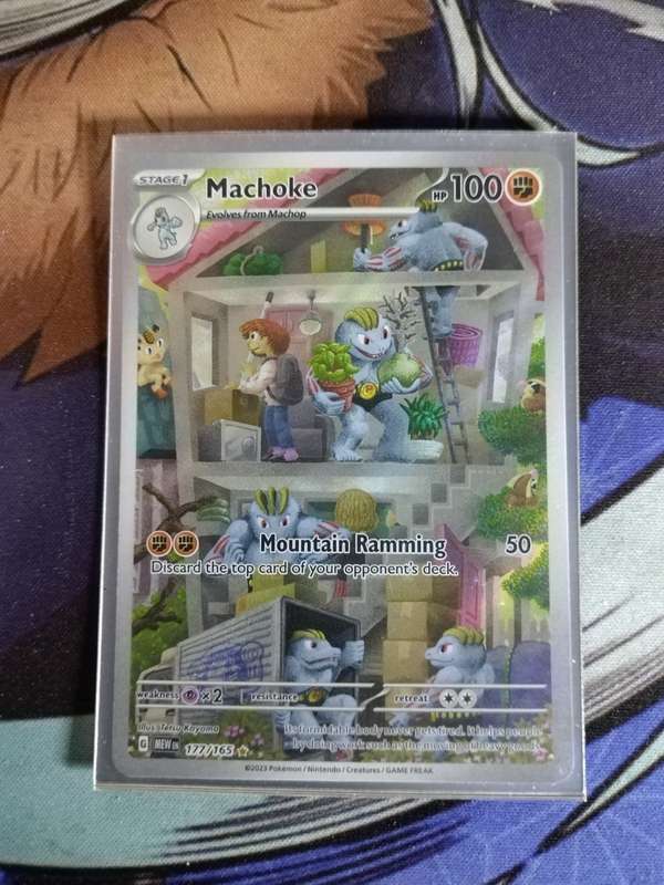 Pokemon Trading Card Game - Machoke #177 - 151 - English