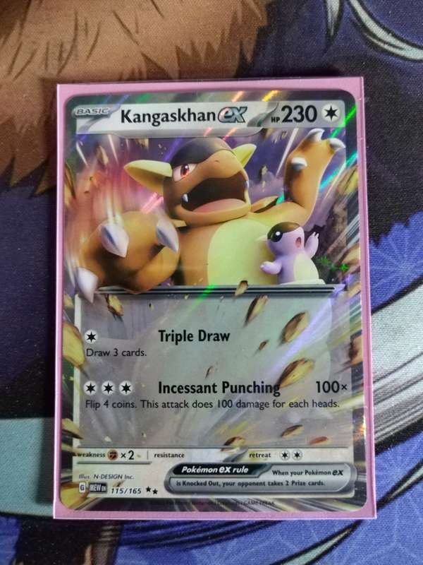 Pokemon Trading Card Game - Kangaskhan Ex #115 - 151 - English