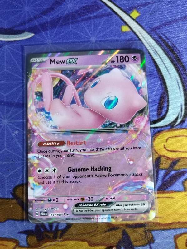Pokemon Trading Card Game - Mew EX - 151 - English