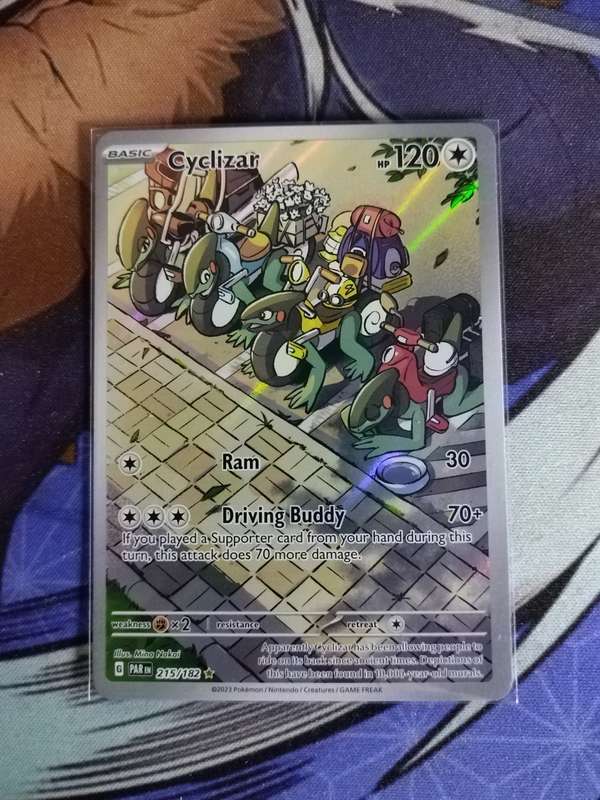 Pokemon Trading Card Game - Cyclizar - 215/182 - Illustration Rare