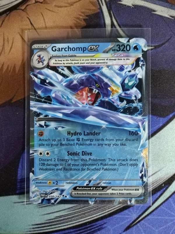 Pokemon Trading Card Game - Garchomp ex - 038/182 - Ultra Rare
