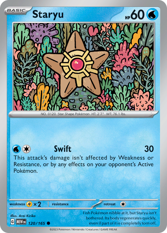 Pokemon Trading Card Game - 151 - Staryu