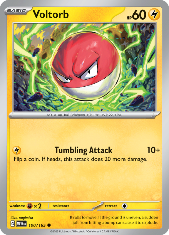 Pokemon Trading Card Game - 151 - Voltorb