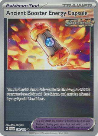 Pokemon Trading Card Game - Ancient Booster Energy Capsule - 159/182 - Uncommon Reverse Holo
