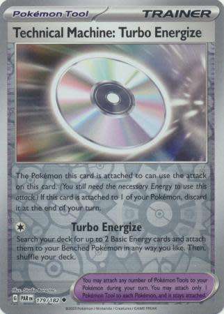 Pokemon Trading Card Game - Technical Machine: Turbo Energize - 179/182 - Uncommon Reverse Holo
