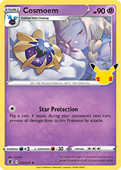 Pokemon Trading Card Game - Cosmoem - 14/25 - Holo Rare Celebrations Singles