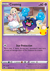 Pokemon Trading Card Game - Cosmog - 13/25 - Holo Rare Celebrations Singles