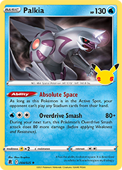 Pokemon Trading Card Game - Palkia - 4/25 - Holo Rare Celebrations Singles
