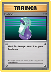 Pokemon Trading Card Game - Potion - 83/108 - Uncommon XY: Evolutions Singles