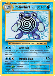 Pokemon Trading Card Game - Poliwhirl - 24/108 - Uncommon XY: Evolutions