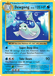 Pokemon Trading Card Game - Dewgong - 29/108 - Rare XY: Evolutions