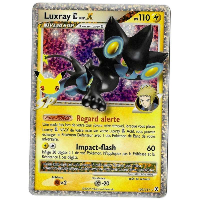 Pokemon Trading Card Game - Luxray GL LV.X - 109/111 - Ultra Rare (Classic Collection) Celebrations