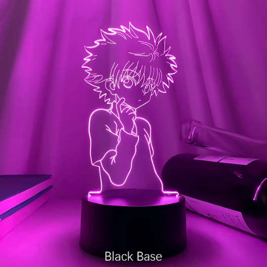 LED Acrylic Lamp - Hunter X Hunter - Killua Zoldyck