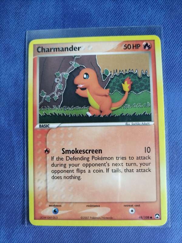 Pokemon Trading Card Game - Charmander - 48/108 - Common Ex Power Keepers