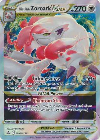 Pokemon Trading Card Game - Hisuian Zoroark VSTAR - SWSH298 - Promo Pokemon Sword & Shield