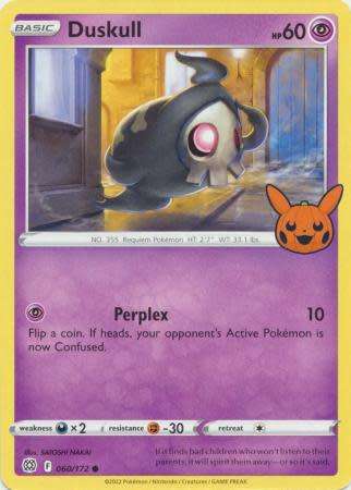 Pokemon Trading Card Game - Duskull - 060/172 - Common Trick or Trade 2022 Promo