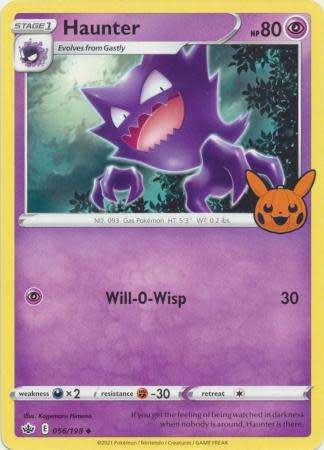 Pokemon Trading Card Game - Haunter - 056/198 - Uncommon Trick or Trade 2022 Promo