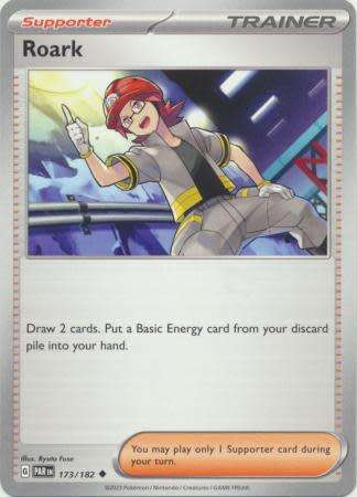 Pokemon Trading Card Game - Roark - 173/182 - Uncommon Scarlet & Violet: Paradox Rift