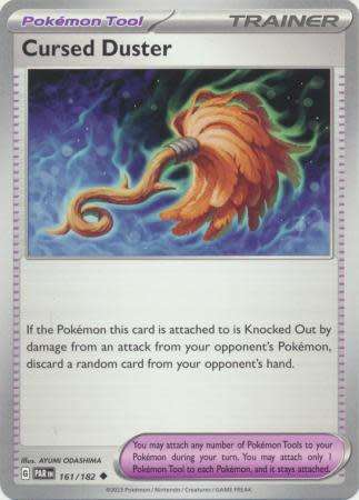 Pokemon Trading Card Game - Cursed Duster - 161/182 - Uncommon Scarlet & Violet: Paradox Rift