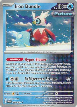 Pokemon Trading Card Game - Iron Bundle - 056/182 - Uncommon Scarlet & Violet: Paradox Rift