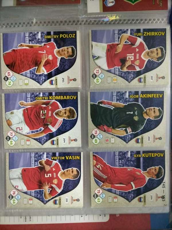 PANINI Fifa World Cup Russia 2018 Adrenalyn XL 2018 - Trading card collection