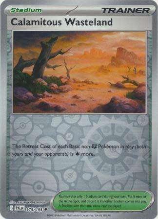 Pokemon Trading Card Game - Calamitous Wasteland - 175/193 - Uncommon Reverse Holo Scarlet & Violet: