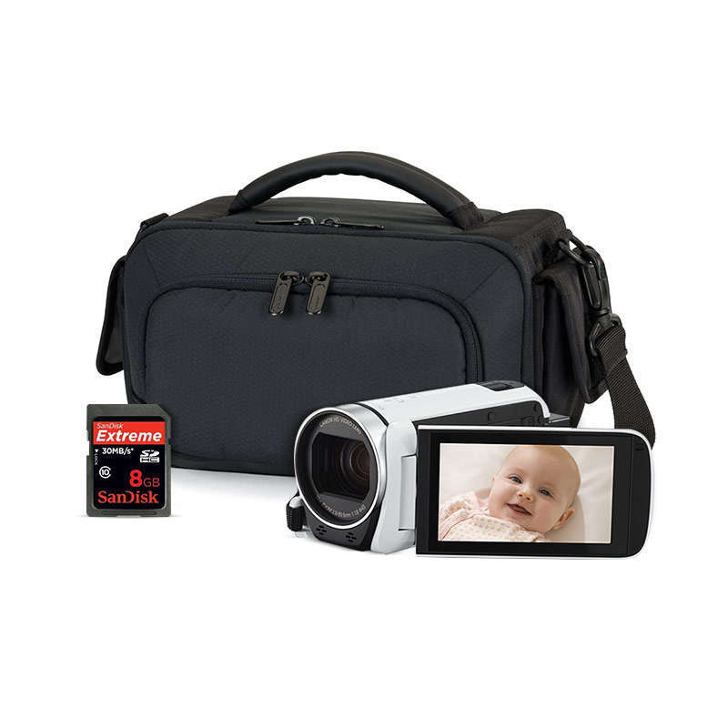 Canon LEGRIA HF-R606 White Bundle