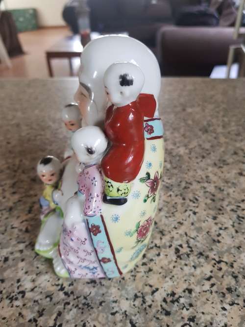 Chinese laughing buddha porcelain