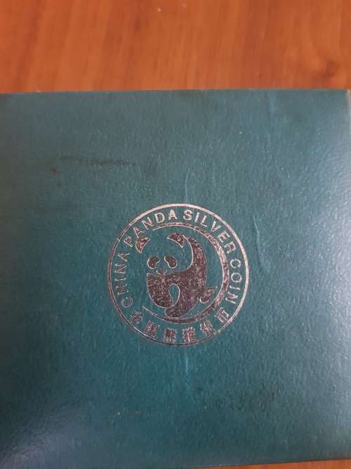 Chinese 30g silver panda coin 2017 with box