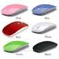 Ultra Thin USB Optical Wireless Mouse 2.4G Receiver Super Slim Mouse