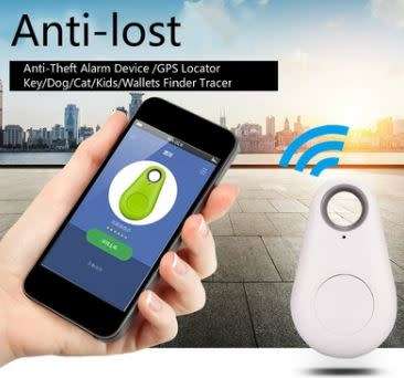 Feelingirl Wireless Bluetooth 4.0 Anti-lost Anti-theft Smart Alarm Device Tracker GPS Locator Key/Pe