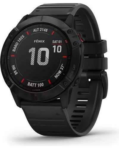 Garmin fēnix 6X Pro (Black with Black Band)
