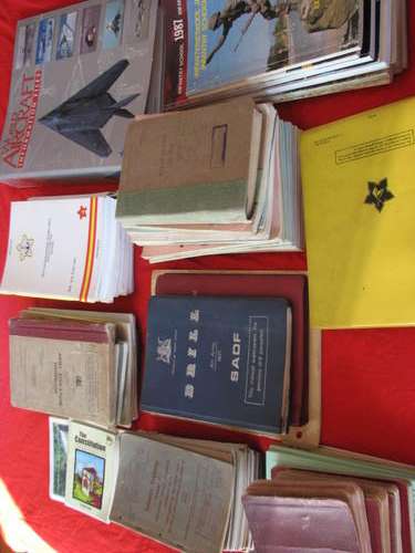 OLD UNION AND SADF MILITARY MANUALS