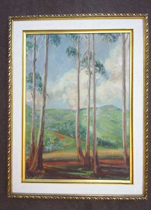 N.Mengers "Country View" original painting