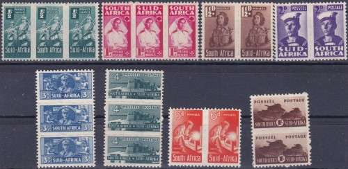 UNION SA - BANTAM WAR EFFORT, SET OF 8 UNITS TO 1 SHILLING TANK - FINE U/M!!!!!