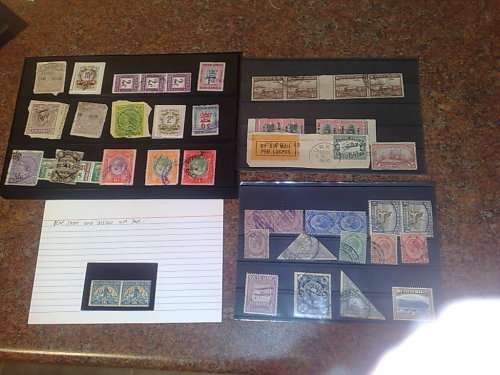 GENUINE GLORY LOT TO CLEAR-STOCK CARDS WITH STAMPS.,PACKETS ,HALF-PAGES,-MOSTLY FINE,SEE PHOTOS