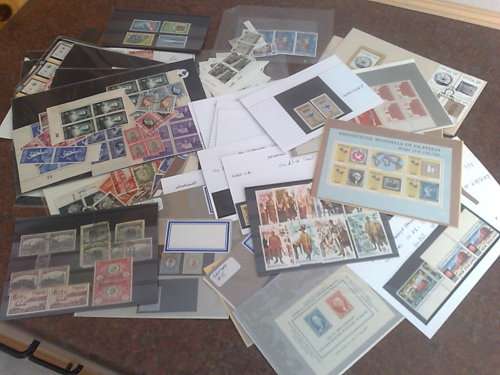 NICE JOBLOT TO CLEAR-56 ASSORTED CARDS AND PACKETS-SOME NICE SETS ,MOST UM,SOM USED-GOOD VALUE