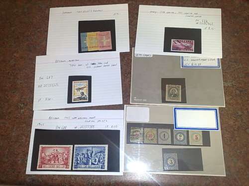 NICE JOBLOT TO CLEAR-56 ASSORTED CARDS AND PACKETS-SOME NICE SETS ,MOST UM,SOM USED-GOOD VALUE