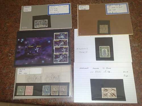 NICE JOBLOT TO CLEAR-56 ASSORTED CARDS AND PACKETS-SOME NICE SETS ,MOST UM,SOM USED-GOOD VALUE