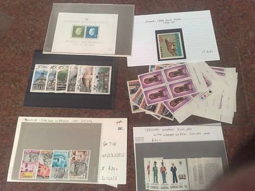 NICE LITTLE JOBLOT-24 CARDS ,PACKETS ETC-FINE CLEAN LOT,DECENT VALUE