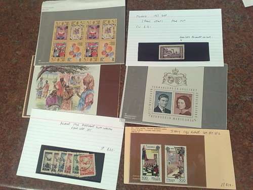 NICE JOBLOT TO CLEAR-50 ASSORTED CARDS AND PACKETS-SOME NICE SETS ,MOST UM-GOOD VALUE
