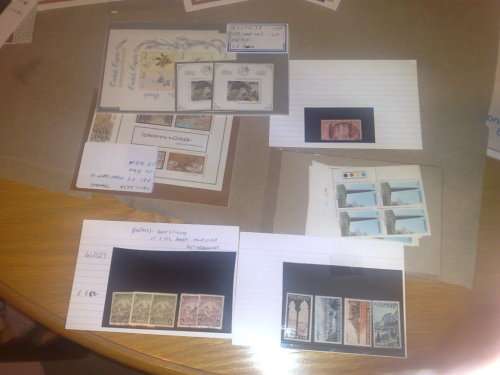 GLORY LOT TO CLEAR-CARDS,SLEEVES ,1ST DAY FOLDERS,ODDS-40 ITEMS IN TOTAL-GOOD VALUE-BARGAIN LOT