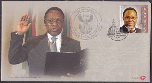 RSA - PRESIDENT MOTLANTHE, FDC 7.142 - FINE AS NEW!!!!!