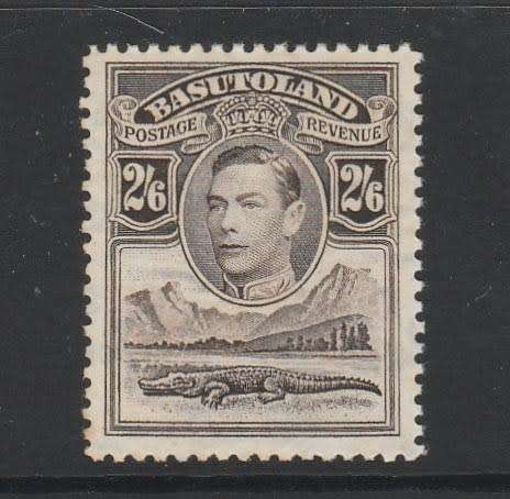 BASUTOLAND-KGV1-CV R400----2/6 SHILLINGS FINE UM